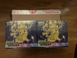 Pokemon Surging Sparks Elite Trainer Box ETB Pokemon Center Exclusive-IN HANDX2✅ - Image 1