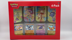 Pokemon 151 Mini Tins 4 Pack Sam’s Club Exclusive Box SEALED, NEW - Image 1