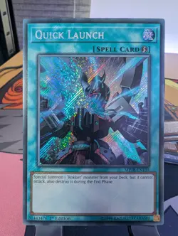 YuGiOh! Quick Launch MP18-EN139 Secret Rare 1st Ed - Image 1