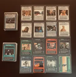 Decipher Star Wars CCG Reflections III 3 Premium Complete 100 Card Set Played - Image 1