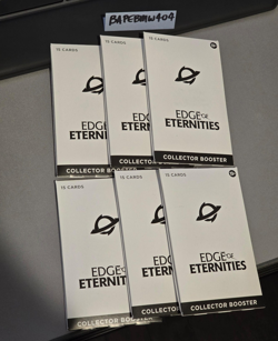 Edge of Eternities Collector Booster Lot of 6 Packs - Magic The Gathering - Image 1