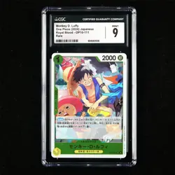 CGC MINT 9 2024 ONE PIECE JPN .TCG Card OP10-111 Monkey D. Luffy - Image 1