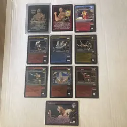 Batista WWE Raw Deal CCG 10 card starter deck lot - Image 1