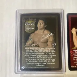 Batista WWE Raw Deal CCG 10 card starter deck lot - Image 2