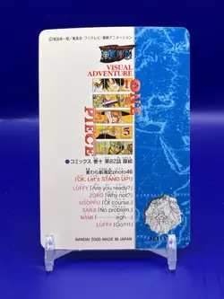 Luffy Nami ONE PIECE Visual Adventure Cards TCG Japanese Anime 2000 #60 [AE] - Image 4