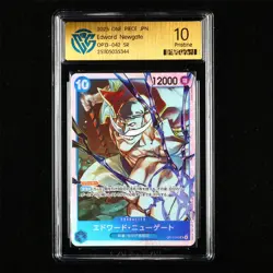 CCG Pristine 10 2025 ONE PIECE JPN .TCG Card OP13-042 SR Edward Newgate - Image 1