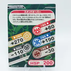 Bakugan Lucifer & Command Card Original Japanese HSP Metal Magnetic Gate Cards - Image 4