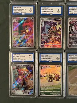 Pokemon Graded Bundle Lot Of 15 Graded Cards AR and CHR - Image 5