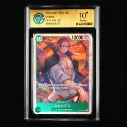 CCG Perfect 10 2025 ONE PIECE JPN .TCG Card OP13-028 SR Shanks - Image 1