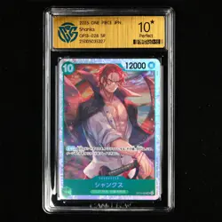 CCG Perfect 10 2025 ONE PIECE JPN .TCG Card OP13-028 SR Shanks - Image 2
