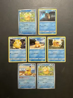 7 Psyduck Pokemon Card Collection Reverse Holo SM SWSH SV 151 PTCG A1 - Image 1