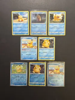 8 Psyduck Pokemon Card Collection Reverse Holo SM SWSH SV PTCG A2 - Image 1
