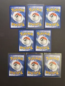 8 Psyduck Pokemon Card Collection Reverse Holo SM SWSH SV PTCG A2 - Image 2