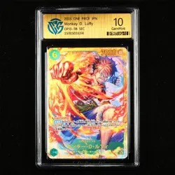 CCG GemMint 10 2025 ONE PIECE JPN .TCG Card OP13-118 SEC Monkey D. Luffy - Image 1