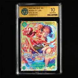 CCG GemMint 10 2025 ONE PIECE JPN .TCG Card OP13-118 SEC Monkey D. Luffy - Image 2