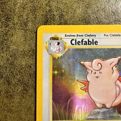 Pokemon TCG Clefable 1/64 Jungle Holo Card LP Excellent Condition - Image 5