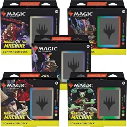 MTG March of the Machines Commander Decks Set of 5 - Image 1