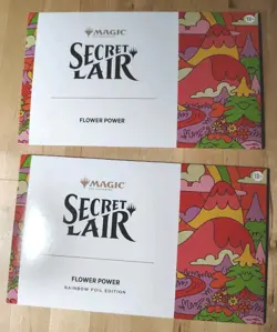 MTG Secret Lair Flower Power Chaos Vault Foil & Non-Foil Set 🔥 Must Have! - Image 2