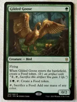 Magic the Gathering (mtg): ELD: Gilded Goose - Rare - Image 1