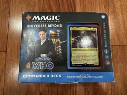 Magic The Gathering Doctor Who Commander Deck Masters of Evil - Image 1