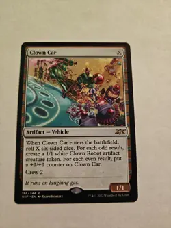 Clown Car #186 (NM) Unfinity UNF Magic MTG - Image 1