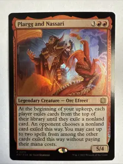 Plargg and Nassari (MAT) 160 Foil - Image 1