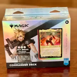 MTG Final Fantasy Limit Break Collector's Edition Commander Deck Surge Foil - Image 2