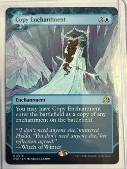 1x SHOWCASE COPY ENCHANTMENT - Commander - MTG - Magic the Gathering - Image 1