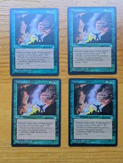 MTG Ice Age Thermokarst x4, LP+/NM, see pics - Image 1