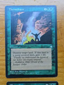 MTG Ice Age Thermokarst x4, LP+/NM, see pics - Image 3