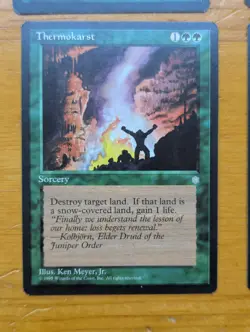MTG Ice Age Thermokarst x4, LP+/NM, see pics - Image 4