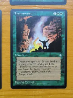 MTG Ice Age Thermokarst x4, LP+/NM, see pics - Image 5