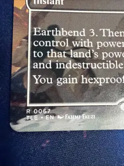 Earthshape (Borderless) R0067 Avatar: The Last Airbender: Eternal-Legal Regular - Image 2