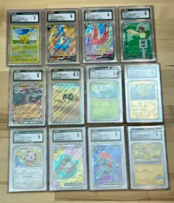 Pokemon Card Lot of 12 Graded Slabs! AMAZING DEAL - Image 1