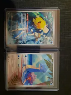 Pokemon TCG Both Misty's Psyduck IR & Misty's Lapras IR Destined Rivals NM Set - Image 1