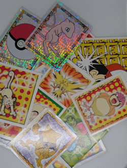 Pokemon 1999 Merlin Sticker Bundle 20 Stickers - Image 1