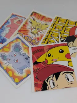 Pokemon 1999 Merlin Sticker Bundle 20 Stickers - Image 3