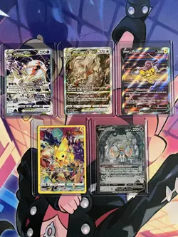 Pokemon TCG Crown Zenith Lot - Pikachu, Zacian, Raikou, Deoxys, Hisuian Zoroark - Image 1