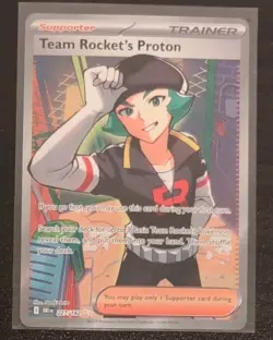 Team Rocket's Proton #227/182 Ultra Rare NM English Pokemon Destined Rivals - Image 1
