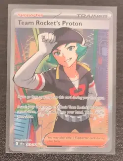 Team Rocket's Proton #227/182 Ultra Rare NM English Pokemon Destined Rivals - Image 3