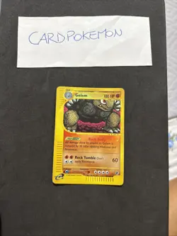 Pokemon Card Golem 49/165-eng-Holo-Reverse-Good! - Image 1