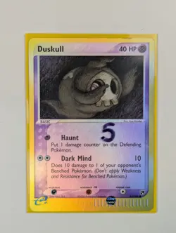Duskull - 62/100 - Common Reverse Holo Sandstorm - Pokemon Card - NM - Image 4