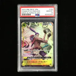 PSA GEM MT 10 2023 ONE PIECE JPN .TCG Card #108 CHARLOTTE CRACKER - Image 2