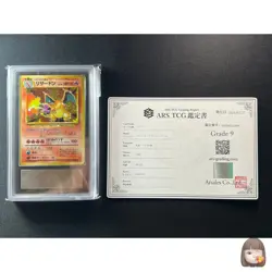 [ARS 9] Charizard Pokemon Card Japanese No.006 Base Set 1996 Vintage Holo - Image 1