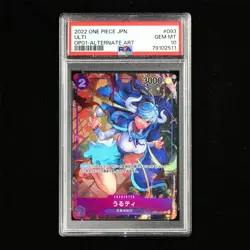 PSA GEM MT 10 2022 ONE PIECE JPN .TCG Card #093 ULTI - Image 2
