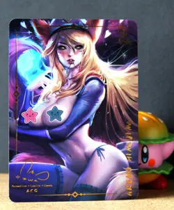 ACG VERY Sexy Card - Ahri (Popstar outfit) - League of Legends - sexy waifu O-O - Image 1