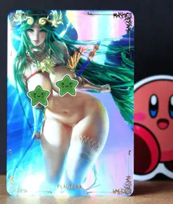 ACG VERY Sexy Card - Palutena Showing - Kid Icarus - sexy waifu boobs V-V - Image 1