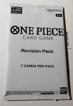 One Piece Promo Booster Pack Revision OP-01 Unopened Card Game Carte English - Image 1