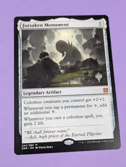 MTG Magic: Zendikar Rising: Forsaken Monument #244/280 Mythic - NM - Image 1