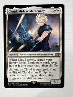 Cloud, Midgar Mercenary - FINAL FANTASY (FIN) MTG - Image 1